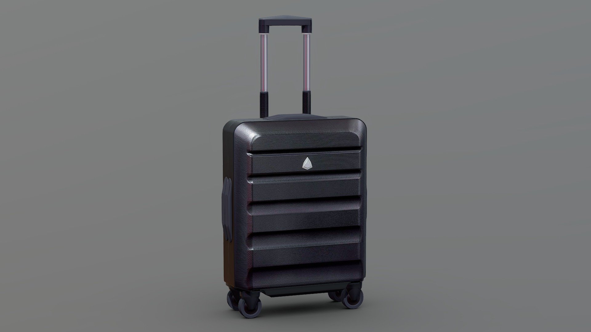 Carry On Suitcase 3d model