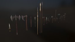 3D weapon 25 set