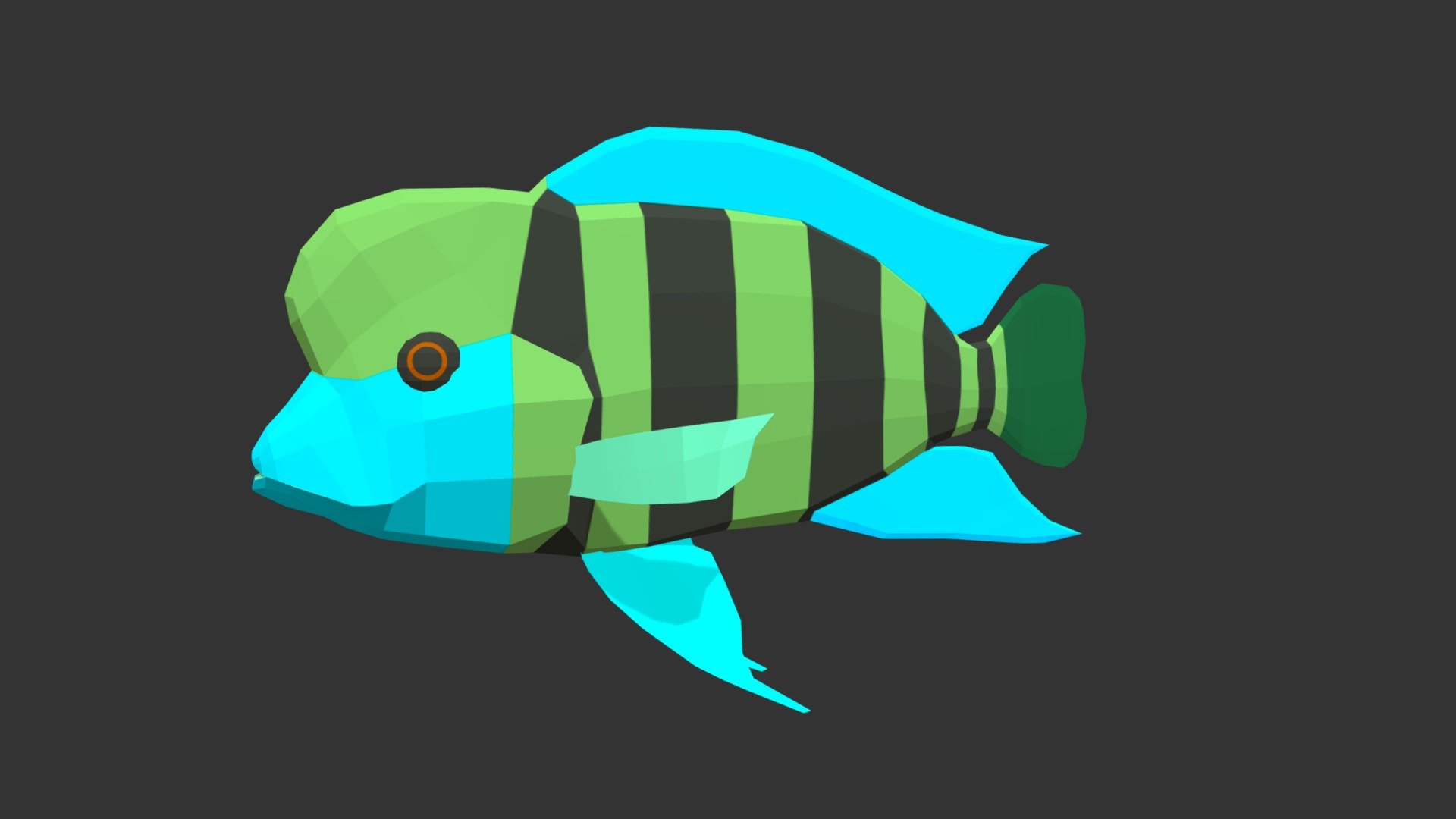 Frontosa 3d model