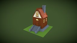 Cartoon Style House 01