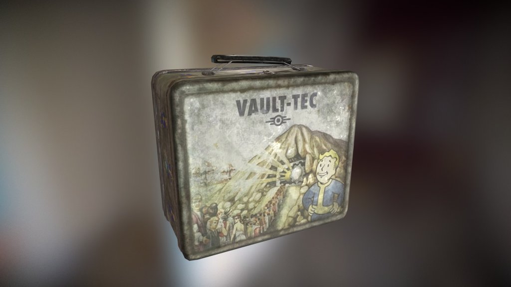 Vault-Tec_LunchBox 3d model