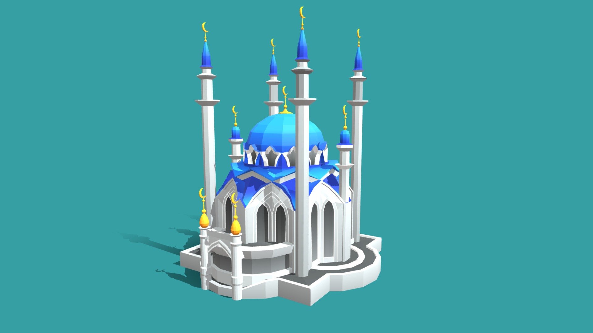 Kul Sharif 3d model