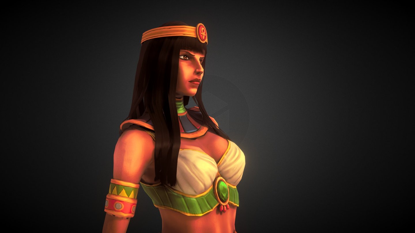 Cleopatra 3d model