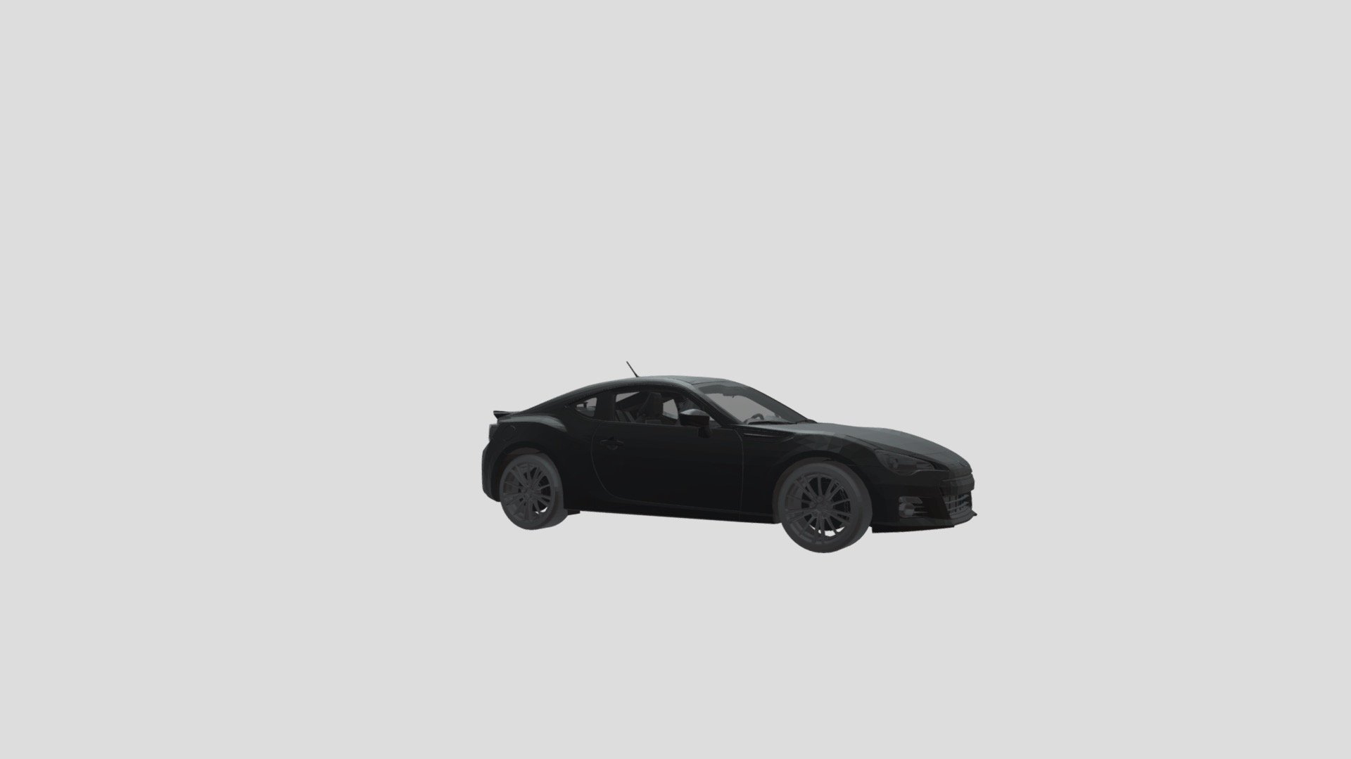 Subaru-BRZ 3d model