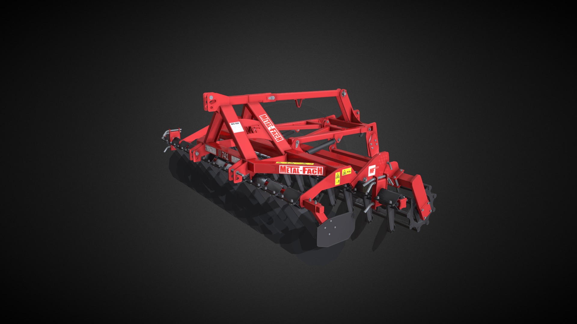 Metalfach U741/1 3d model