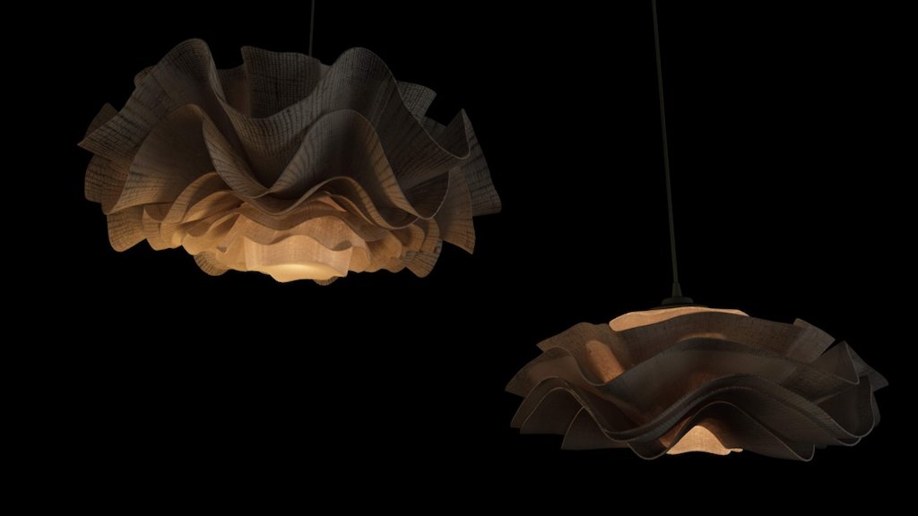 Art Chandelier 3d model