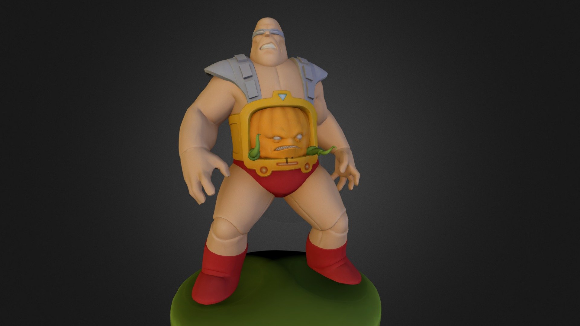 Hallo Krang 3d model