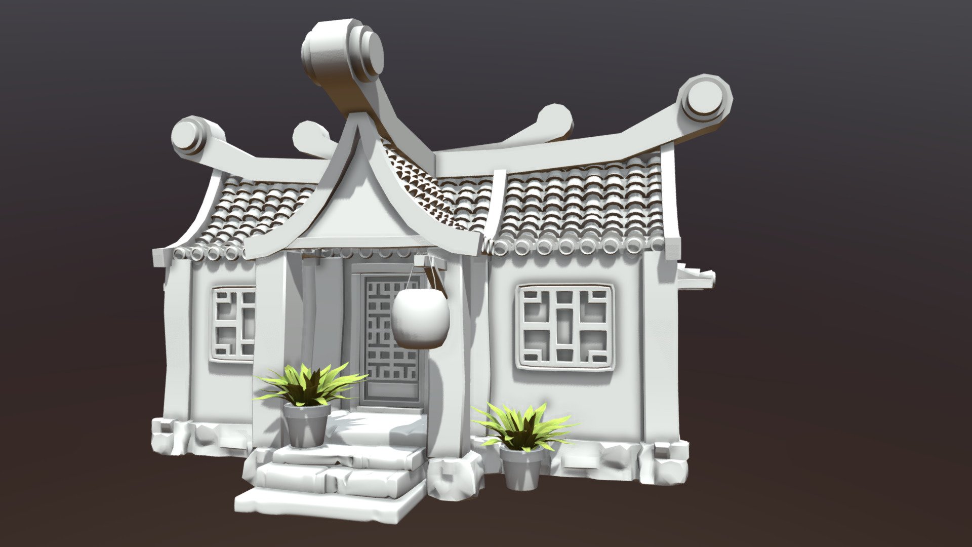 Fantasy house 3d model