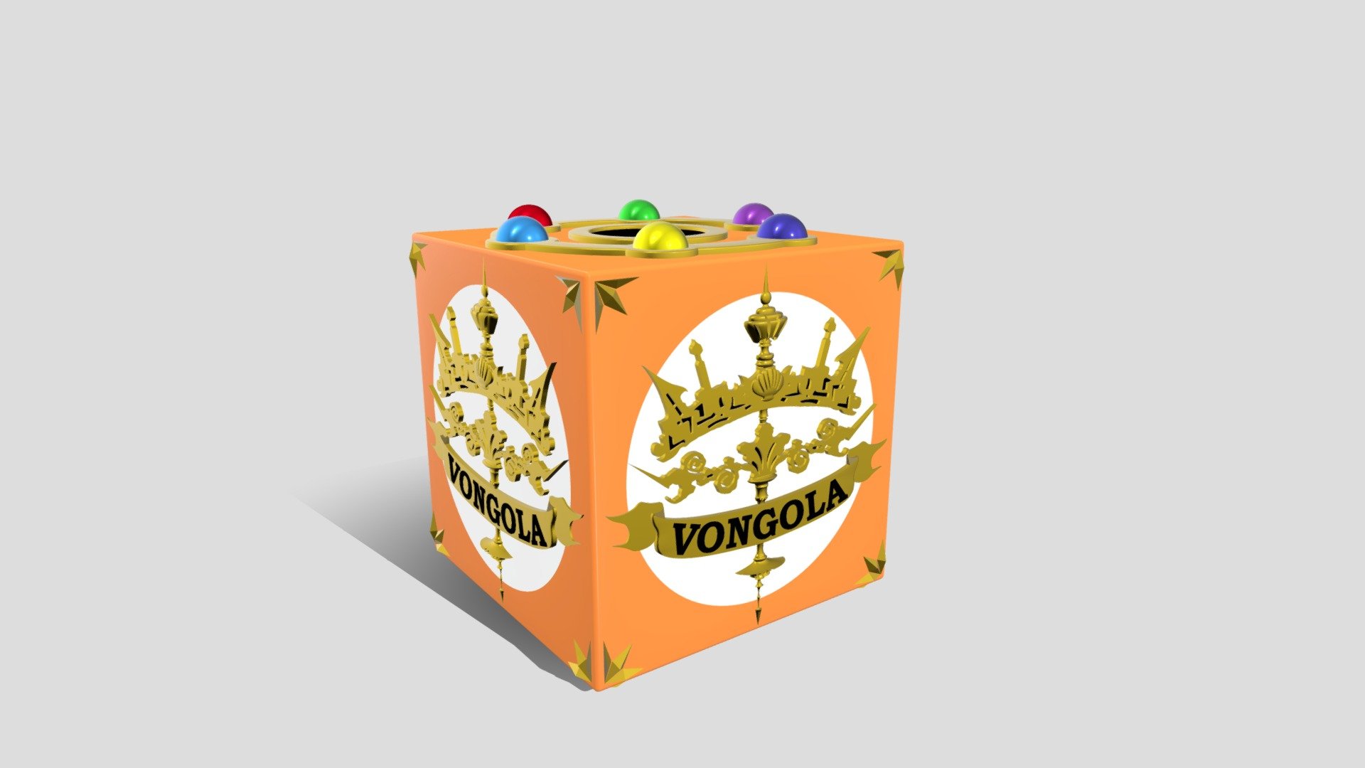 Sky Vongola Box 3d model