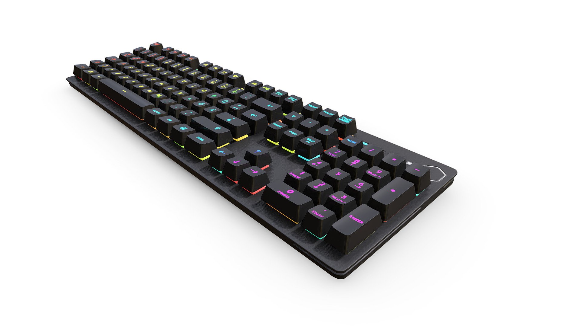 Cooler Master(CK352)Gaming Keyboard 3d model