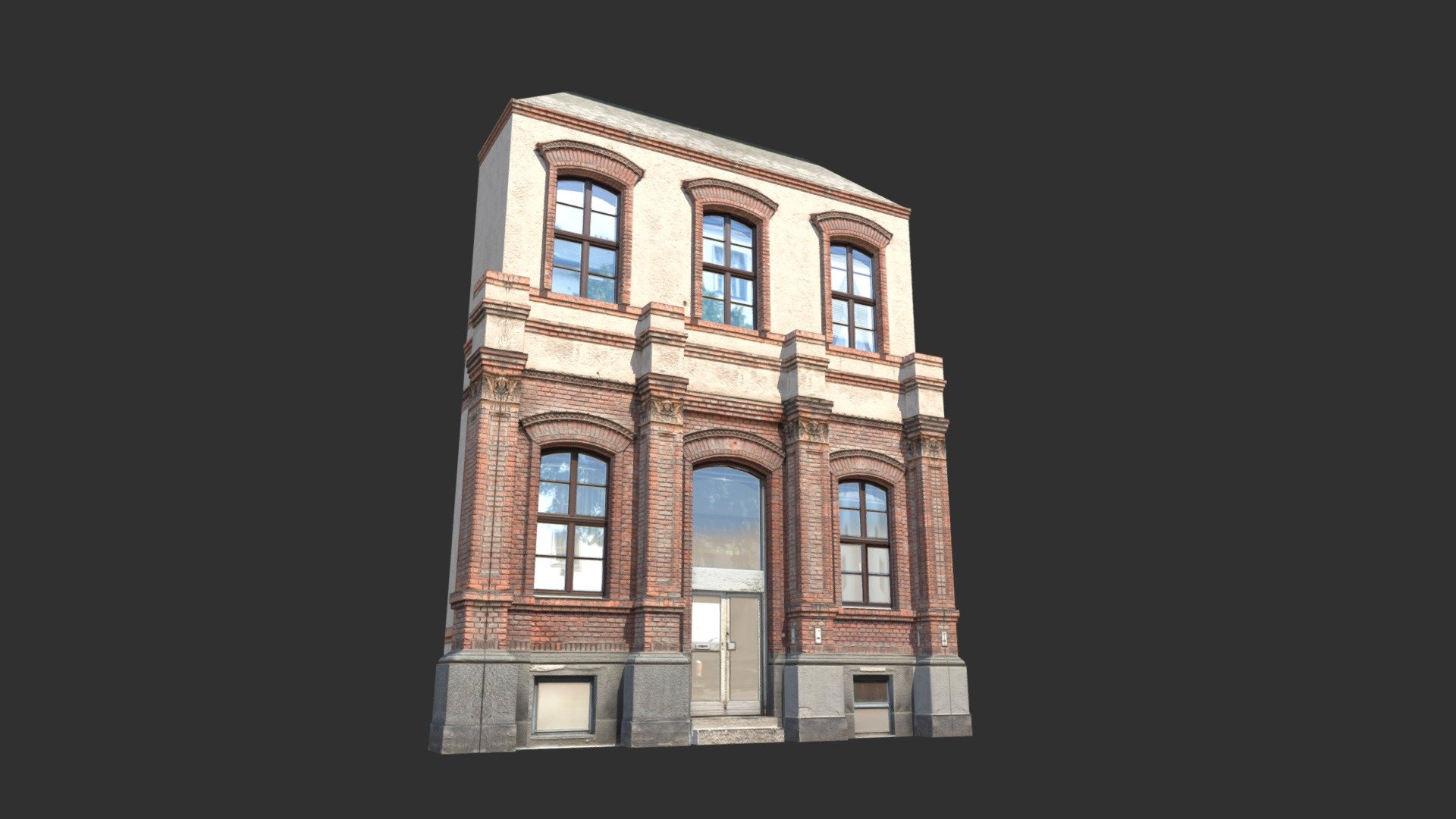 Apartment House #63 Low Poly 3d Model 3d model