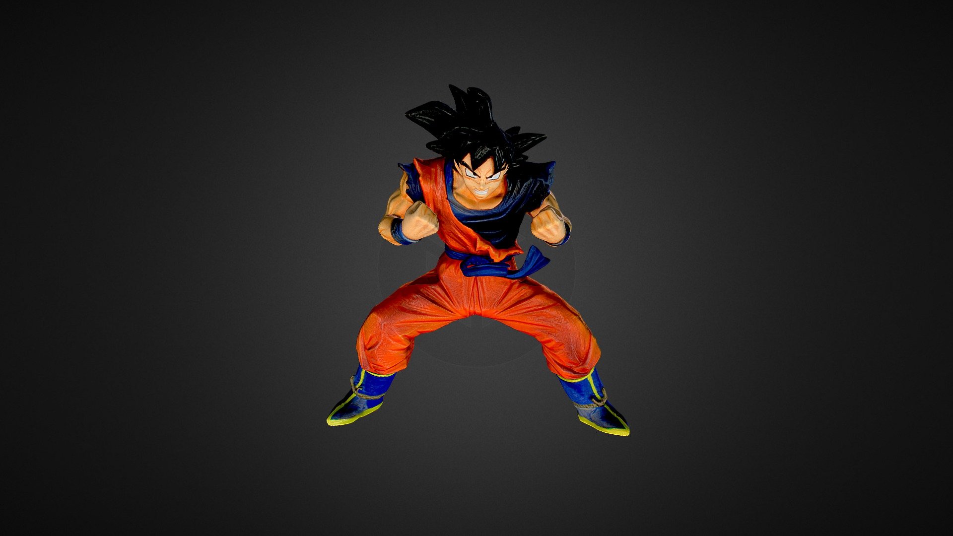 Goku 3d model