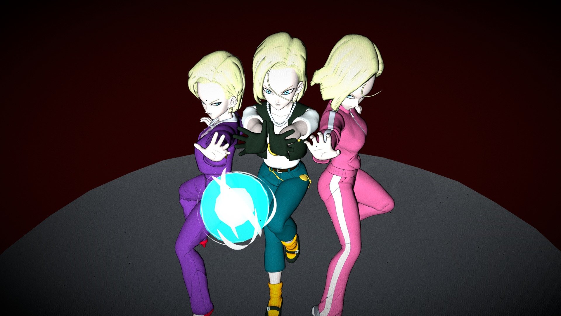 Android 18 Ultimate 3d model