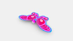 Cartoon butterfly