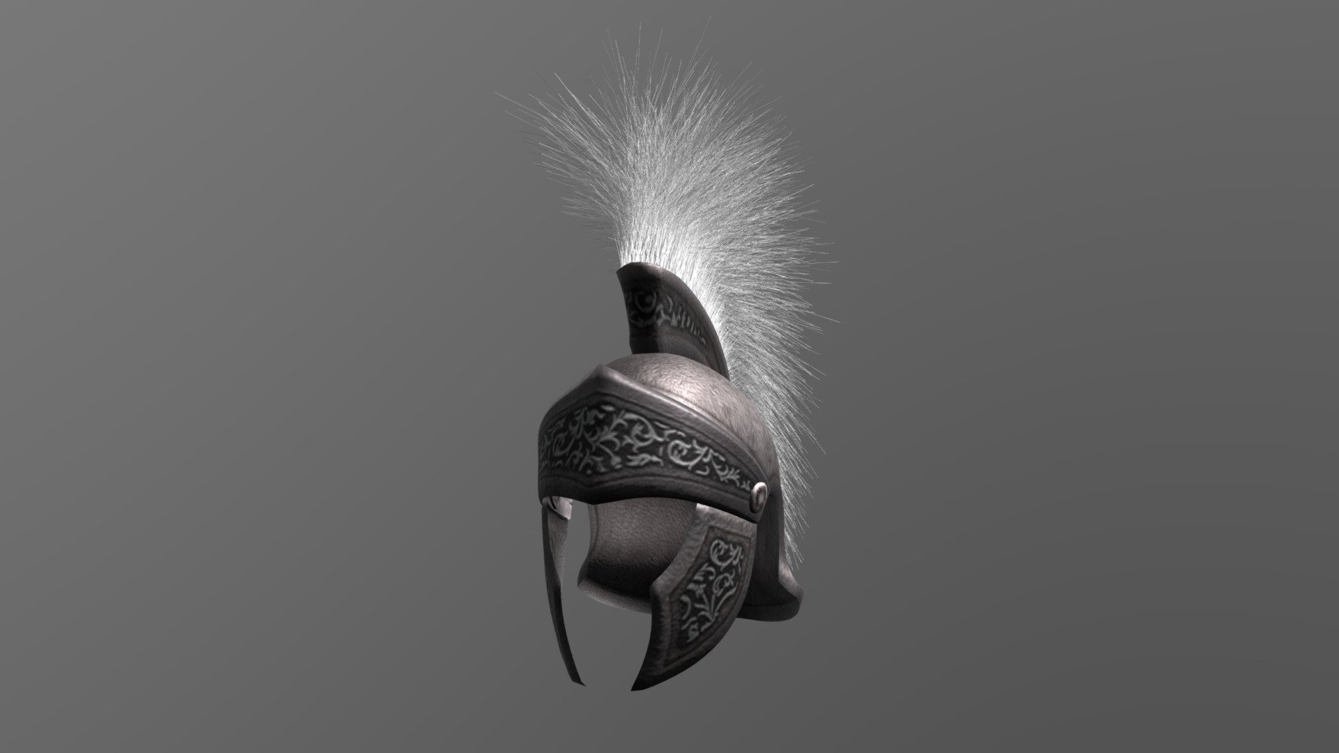 Roman Imperial Gallic Helmet 3d model