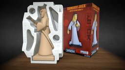 Boxed samurai Jack