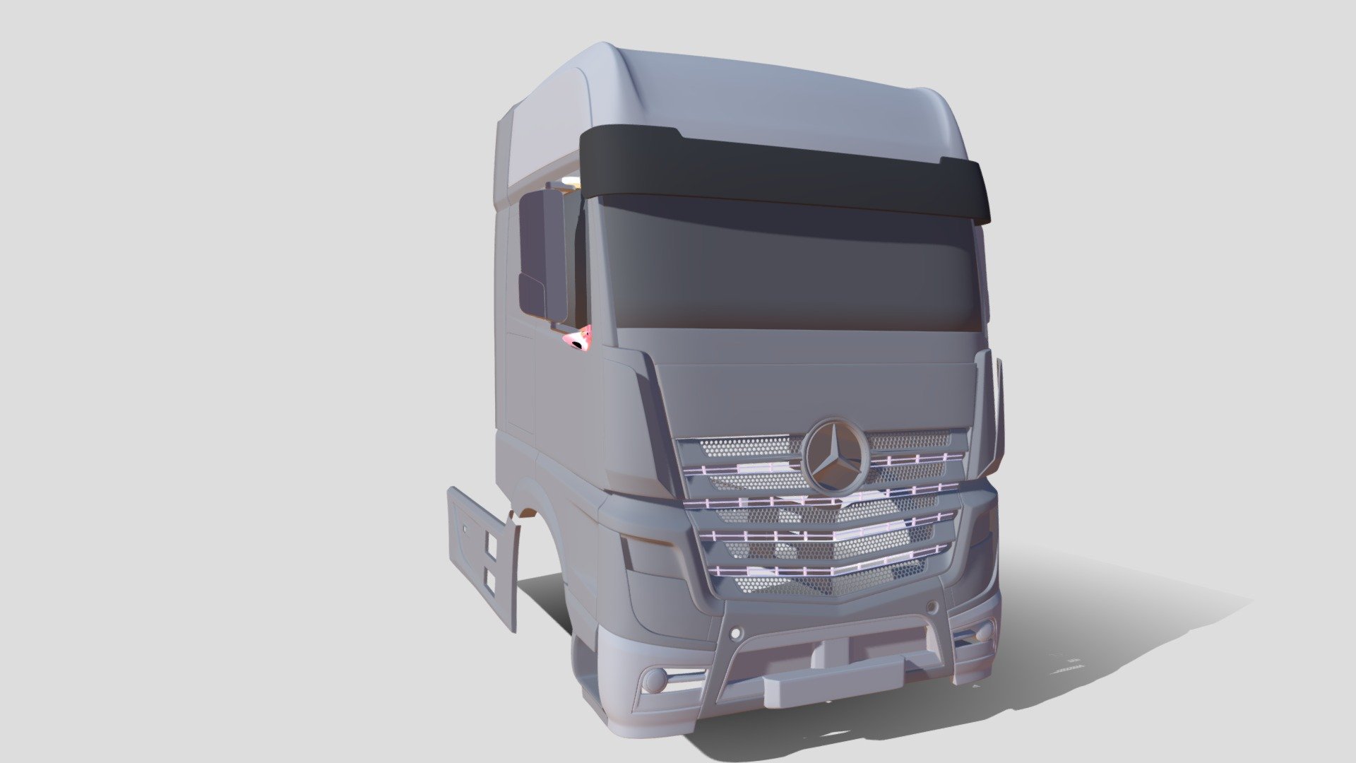 MERCEDES ACTROS 3d model