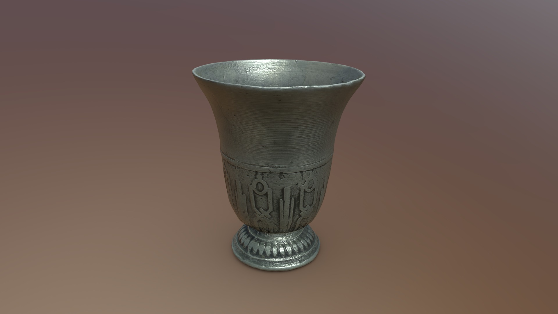 Pewter Cup 3d model