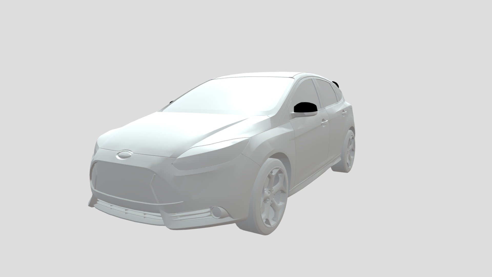 Ford Focus ST (MK3) 3d model