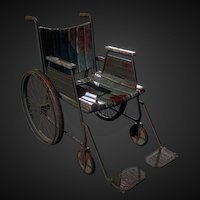 Bloody horror wheelchair