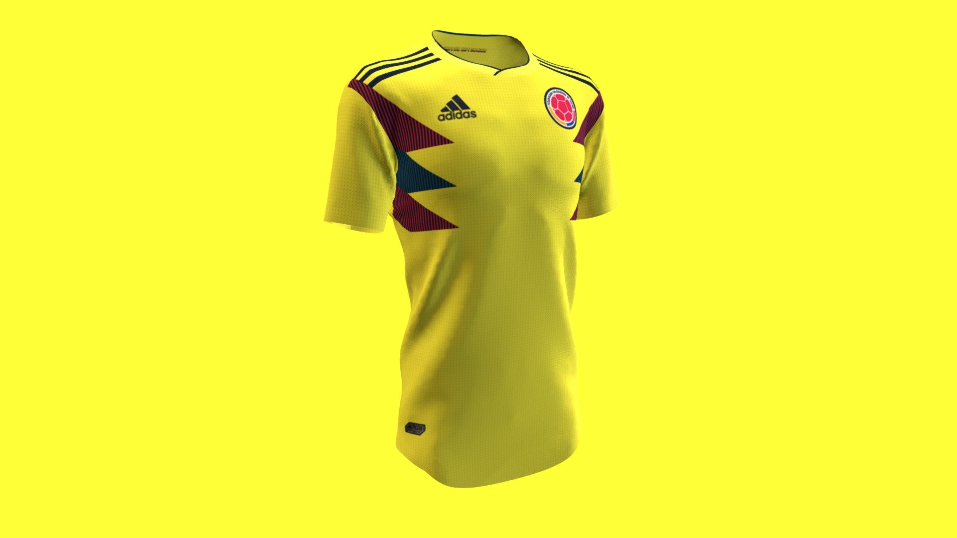 Colombia 2018 3d model