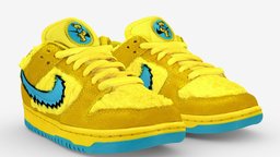 Grateful Dead X Nike SB Dunk Low Pro Opti Yellow