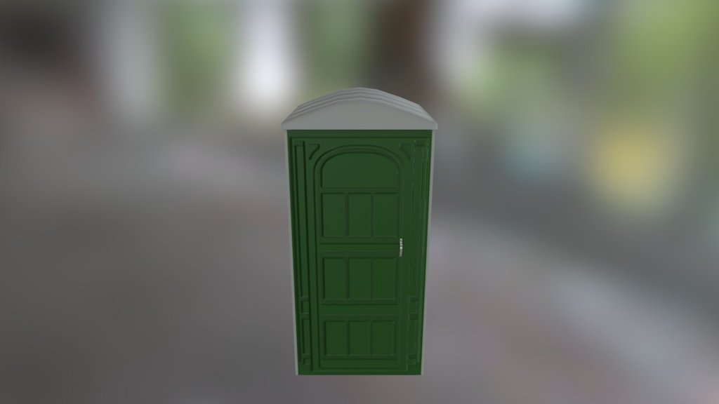 Biotoilet 3d model