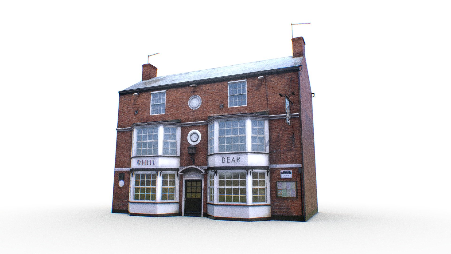 Old English Pub 2 3d model