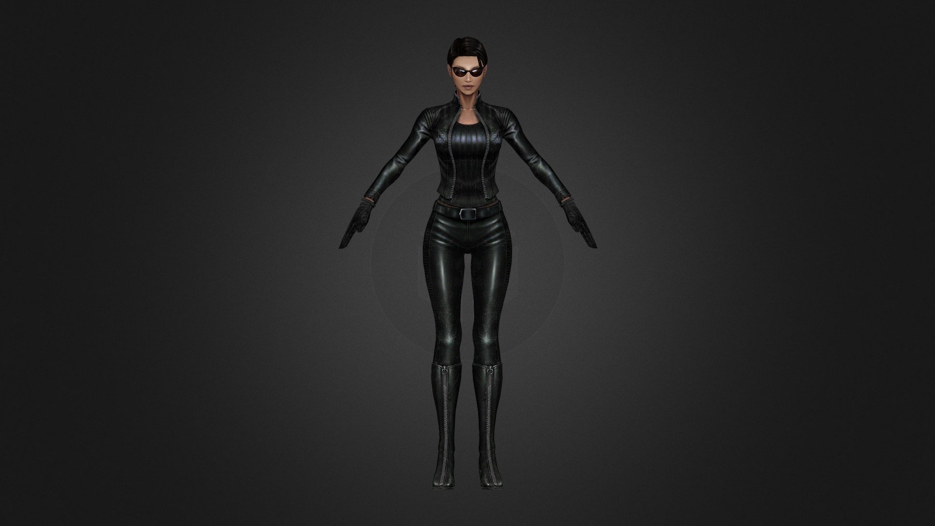 Adriana Action 3d model