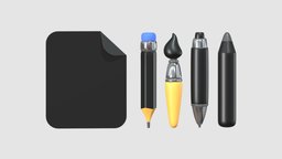 Stationery stylized (office pack)