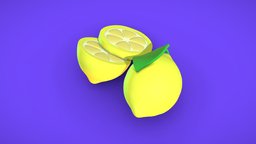 Sliced ​​lemon