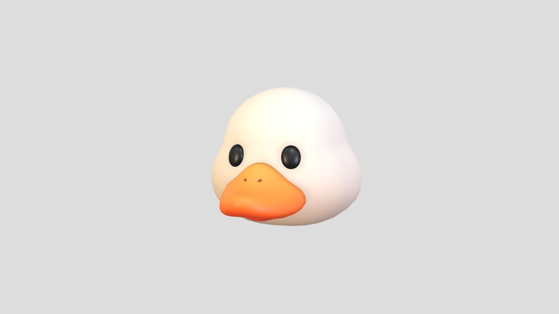 Prop169 Duck Head 3d model