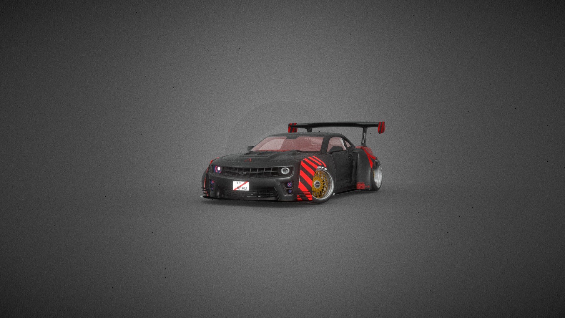 Camaro WideBody Kit 3d model