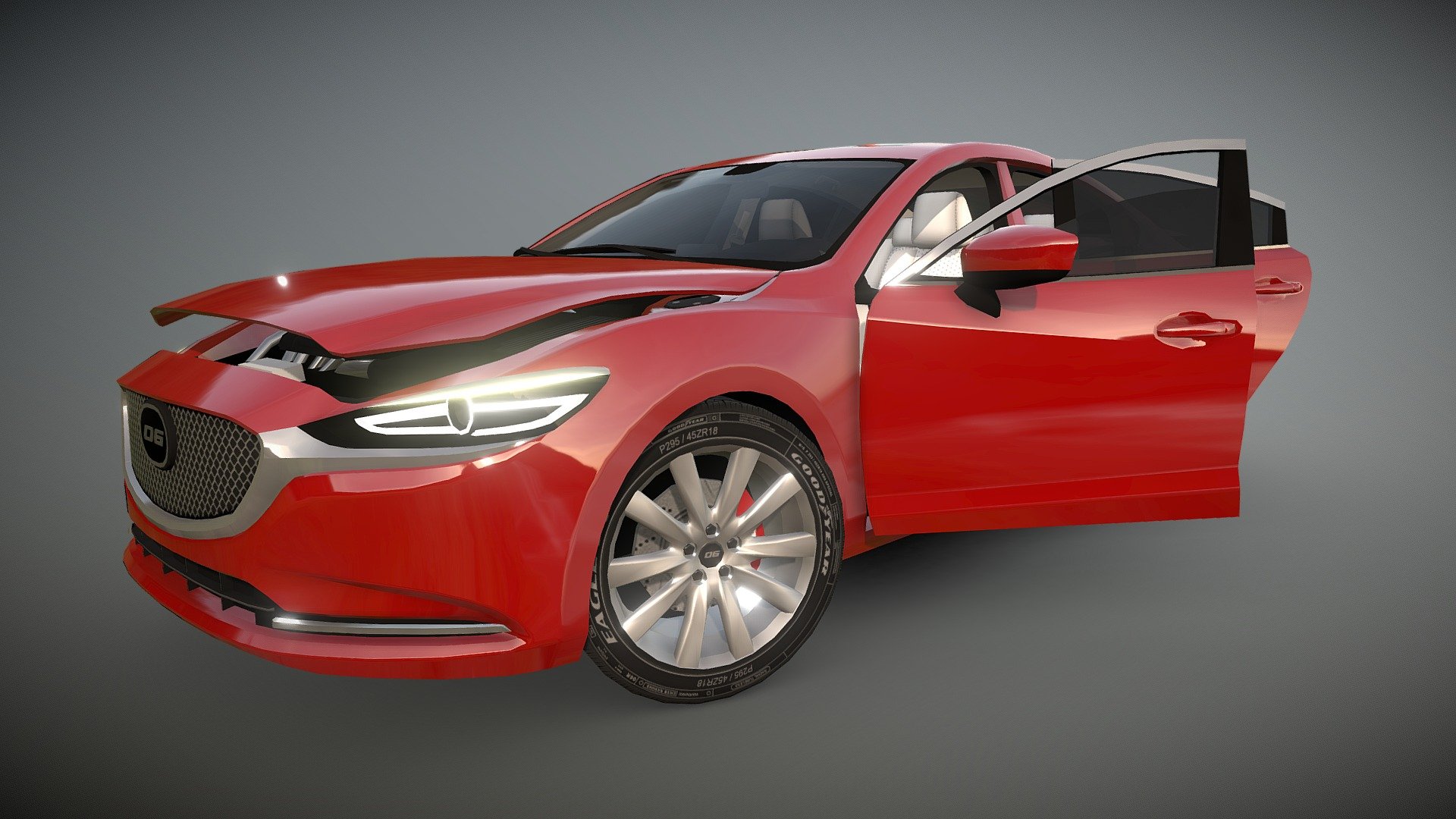 Mazda 6 3d model