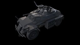 Sd.Kfz 222 1:48 scale