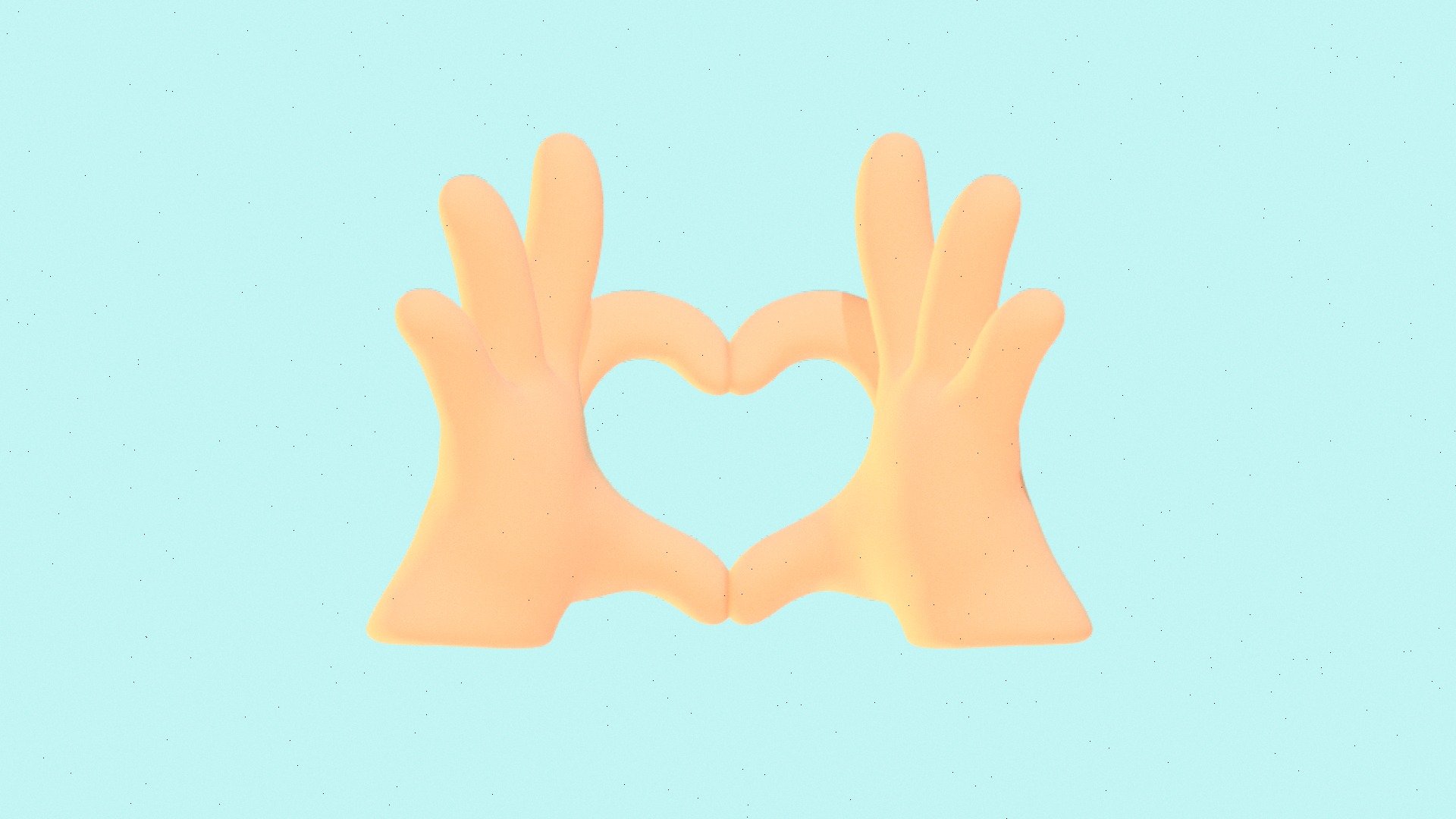 Heart Hands 3d model