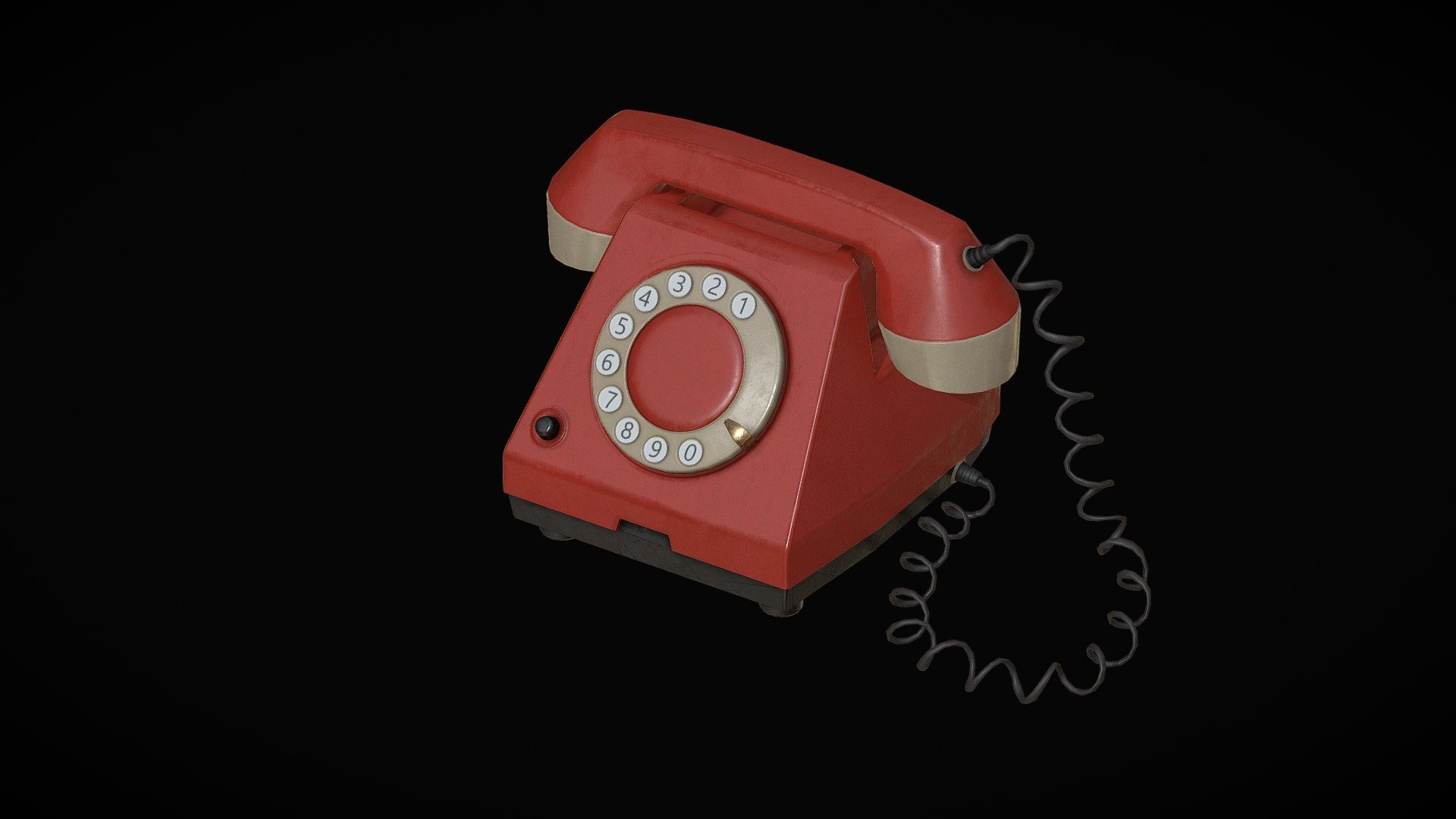 Old Phone 3d model