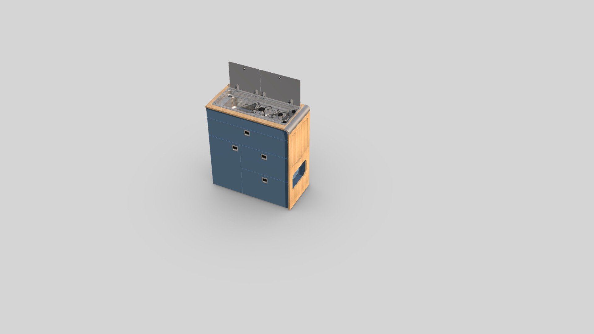 EVO V9 Kitchen Pod 3d model