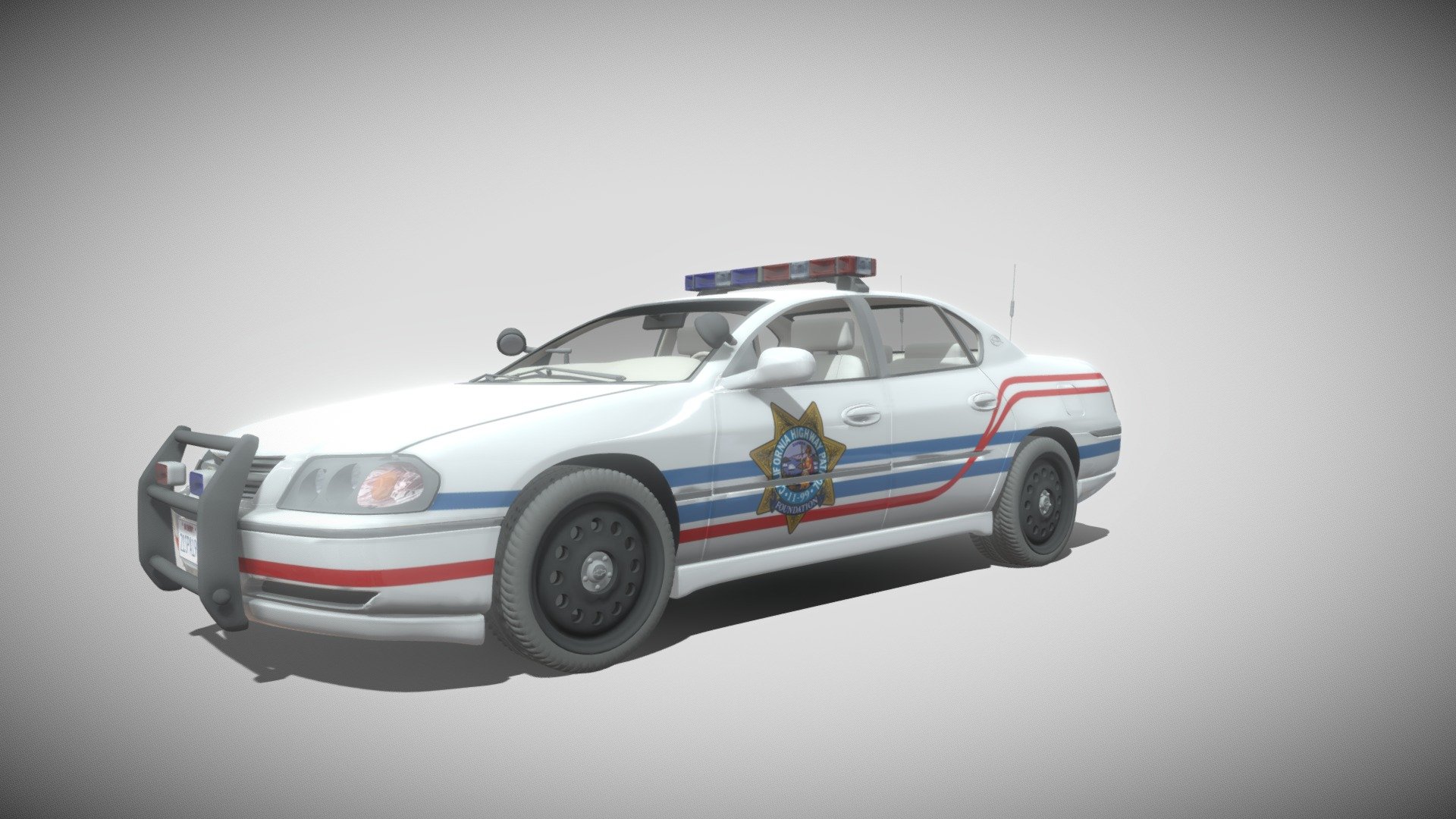 Chevrolet Impala Highway Patrol 3d model