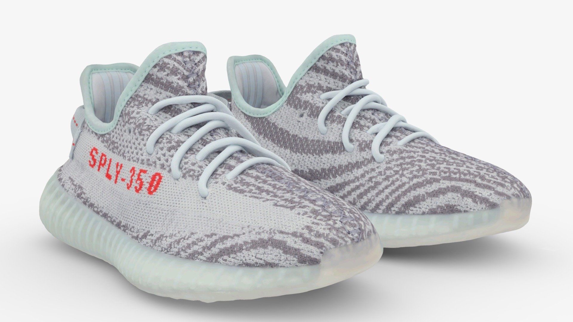 adidas originals Yeezy 350 3d model