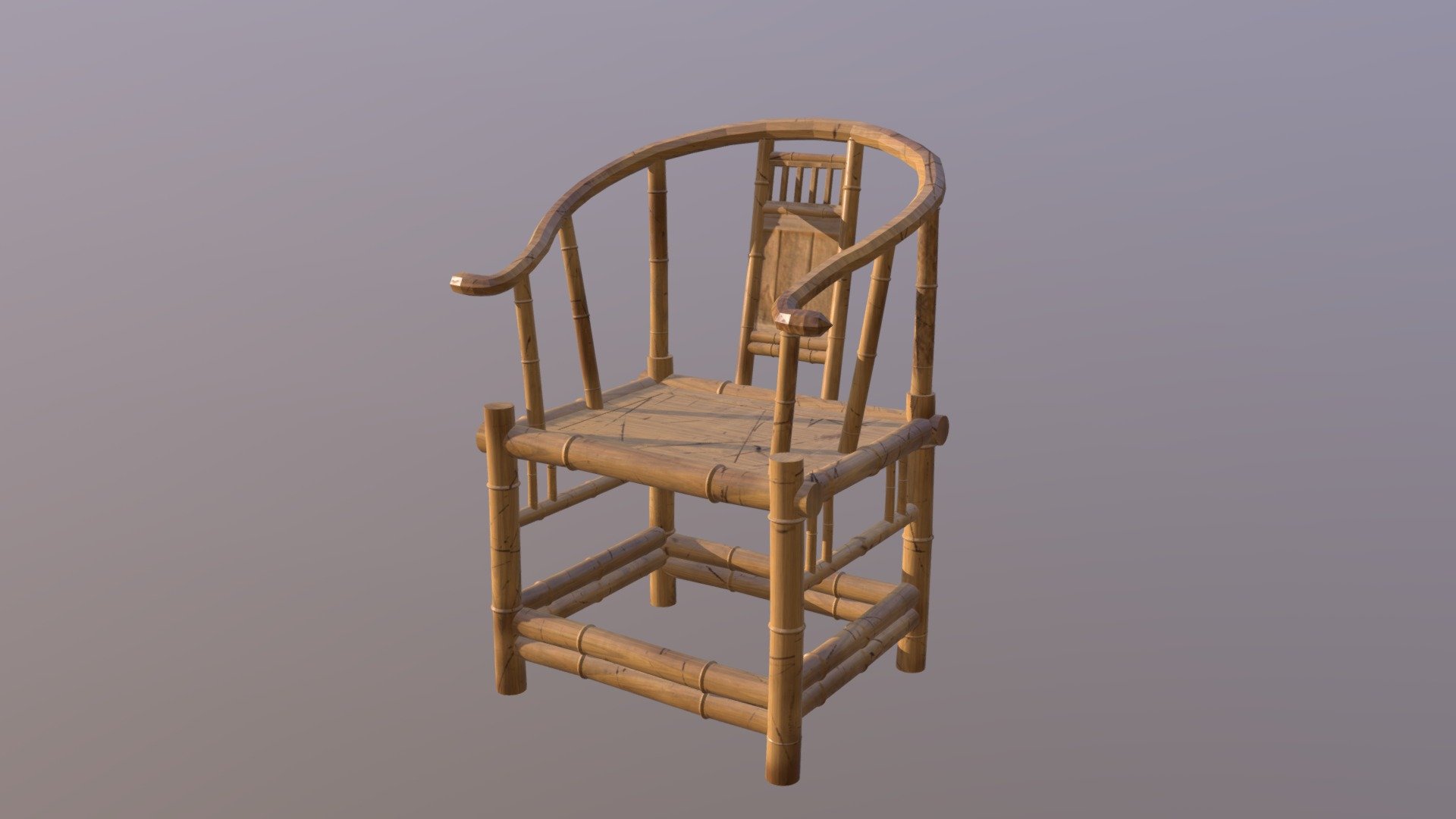 Bamboo Chair 3d model