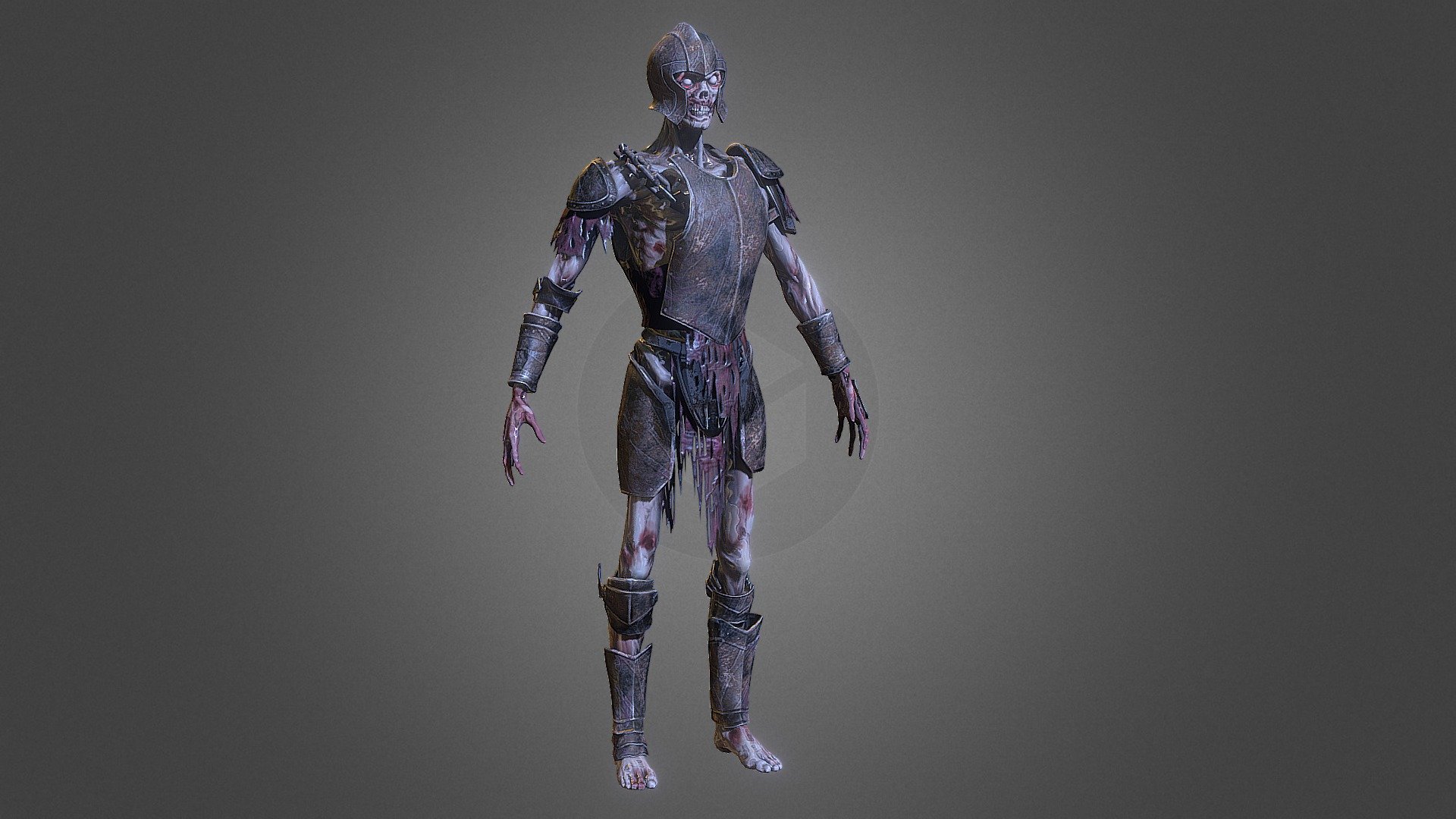 Rotten Flesh Armor 3d model