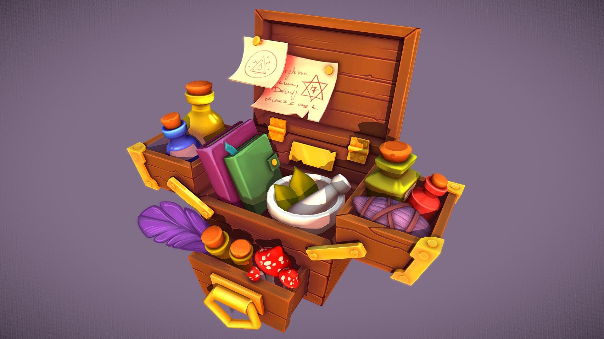 Alchemist Trunk 3d model