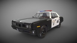 dodge polarao 1969 police car