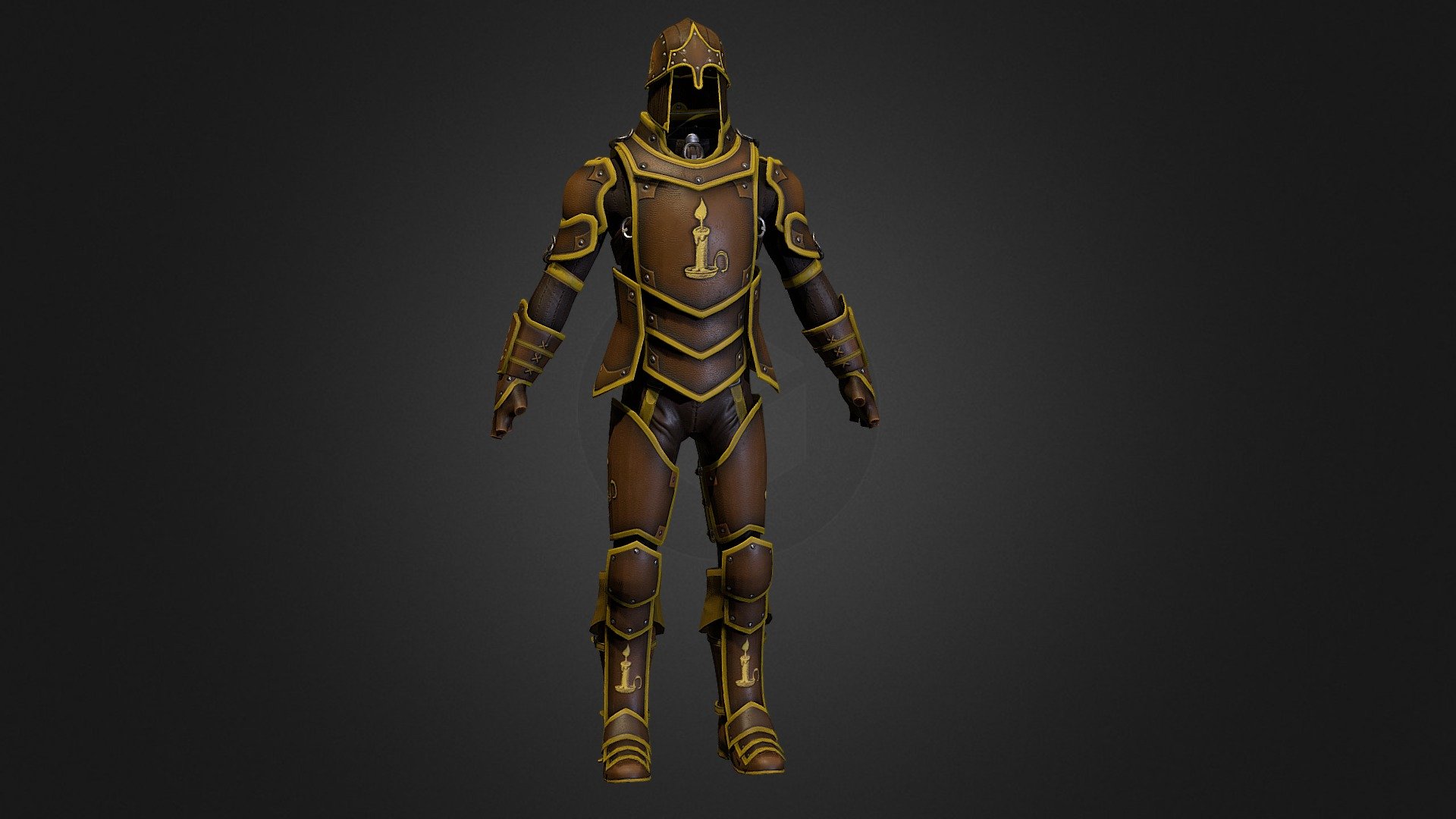 Armour Of Love 3d model