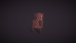 Victorian Leather Chair