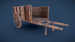 Old Wooden Cart