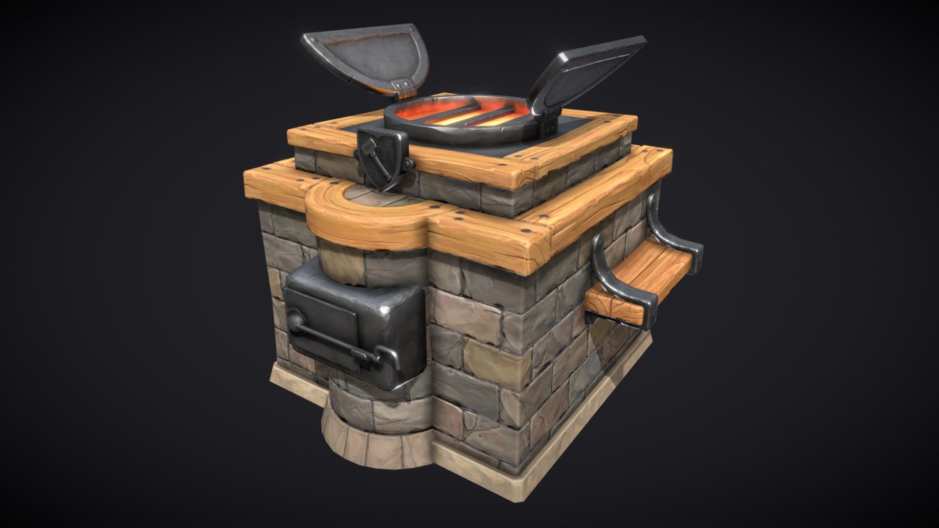 Furnace 3d model