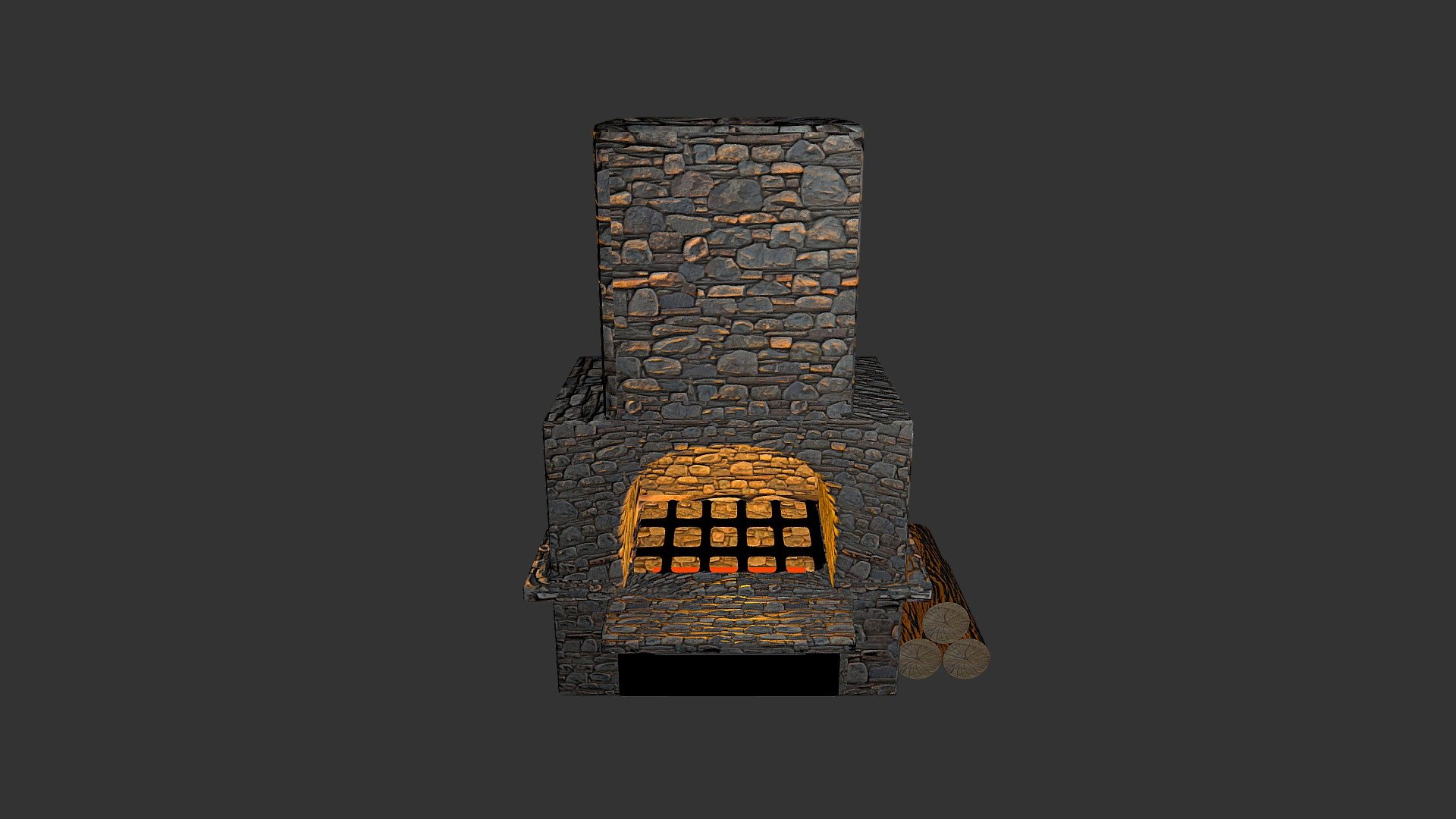 Blacksmith Furnace 3d model