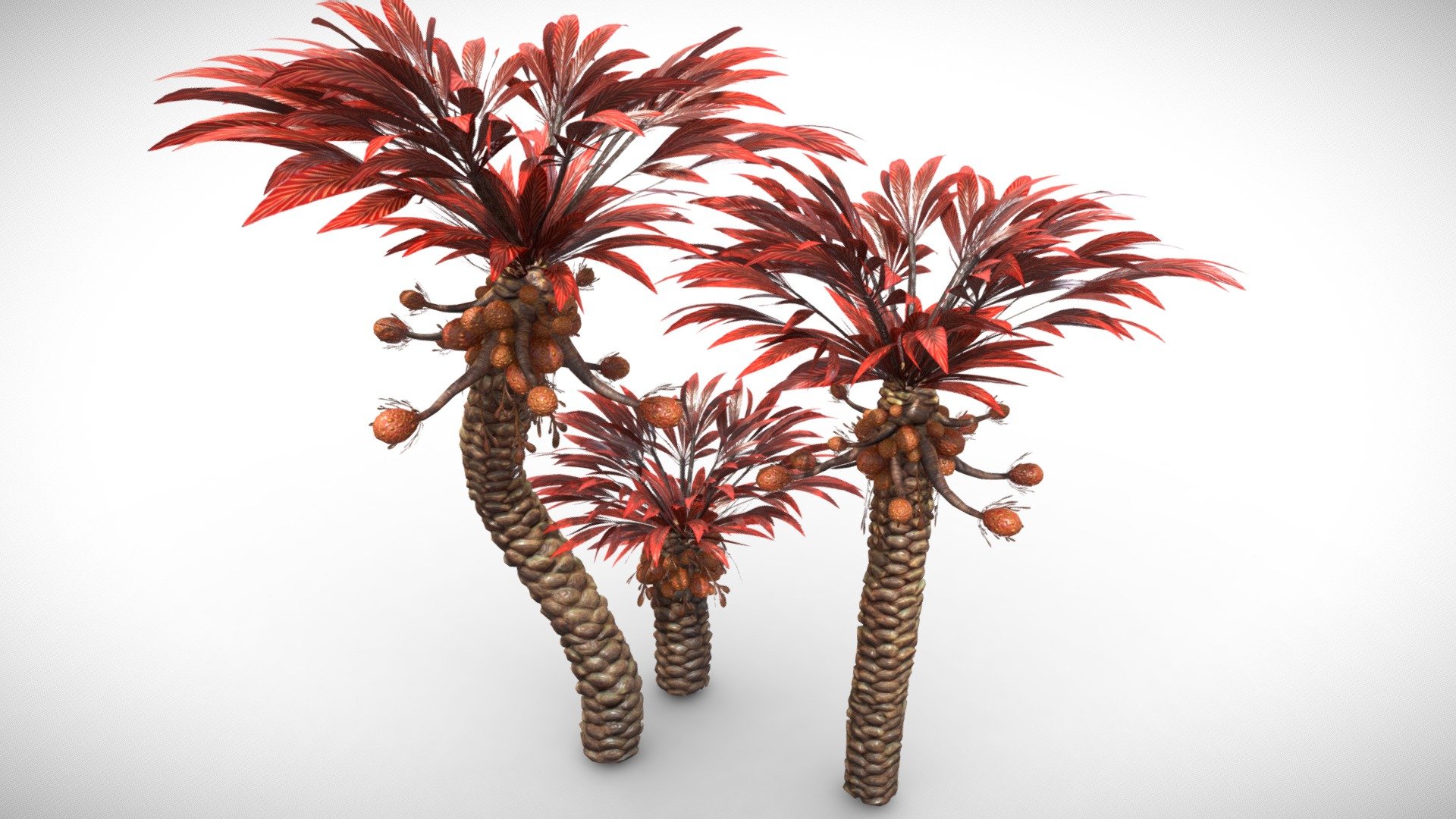 Alien Fantasy Plant 3d model